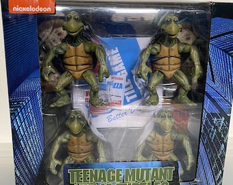 NECA Teenage Mutant Ninja Turtle Baby Turtle Accessoty Set Action