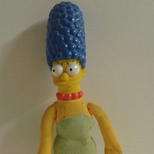 The Simpsons Family Marge Simpsons gevulde pop Burger King Toys 1990