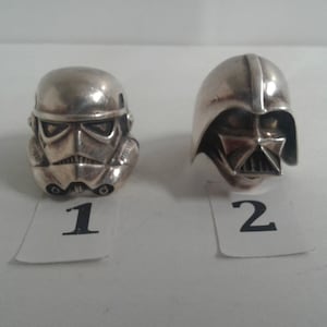 You Choose! Star Wars Sterling Silver Ring Men&#39;s New