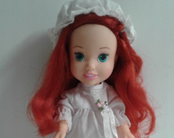 Muñeca Ariel de 12 pulgadas de Disney, recién nacida y vestida