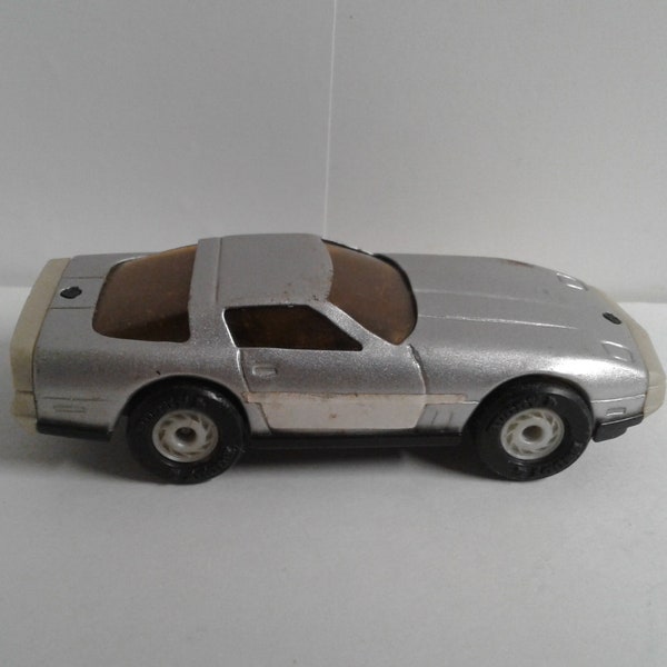 Buddy L Silver Dune Corvette 1981 Toy Car - Vintage 1980's Japan