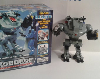 ROBOCOP Alpha Commando Ed-509 Rexor Action Figure Toy Island 1998