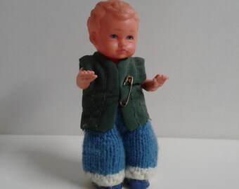Gotz Boy Doll Vintage Western Germany Inch German Baby Boy Doll Canada