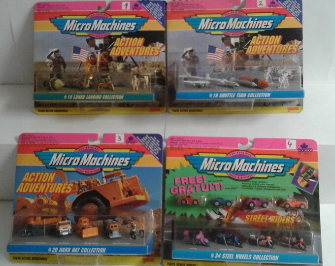 Micro Machine Collection Display You Choose! Micro Machines Collection Galoob 1994 (2) - Etsy Canada