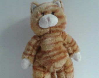 Build-a-bear Orange TABBY CAT Stuffed 