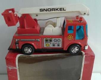 Vintage Sears Exclusive SNORKEL Fire Engine Fire Dept Japan - Etsy