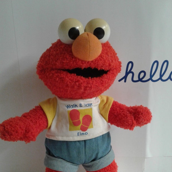 Sesame Street ELMO Walk And Talk Plush Doll For Parts