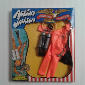 Vintage MEGO Action Jackson Frogman Outfit #1104 (1971)
