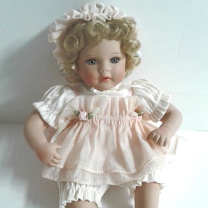 Vintage Madison Lee Limited Edition Porcelain Doll 10" image 1