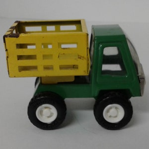 Buddy L Dump Truck Pressed Steel Tin Car Toy Japan