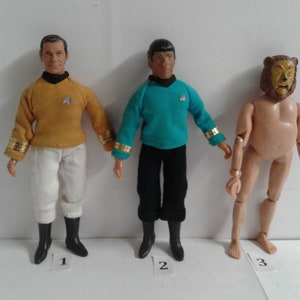 Vintage MEGO Action Figure: Star Trek, Wizard of Oz (1973/1975)