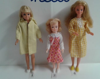 Vous choisissez ! Poupées Barbie Skipper vintage, Mattel, années 1960
