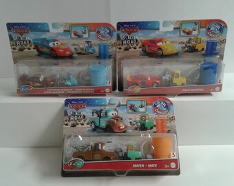 You Choose! Disney Pixar Cars On The Road Color Changes 2 In 1