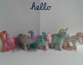 You Choose! Vintage Hasbro My Little Pony G1/G3