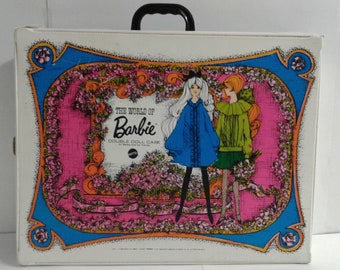 the world of barbie double doll case