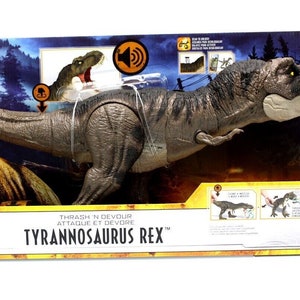 Jurassic World Dominion Thrash 'N Devour Tyrannosaurus Rex Sound