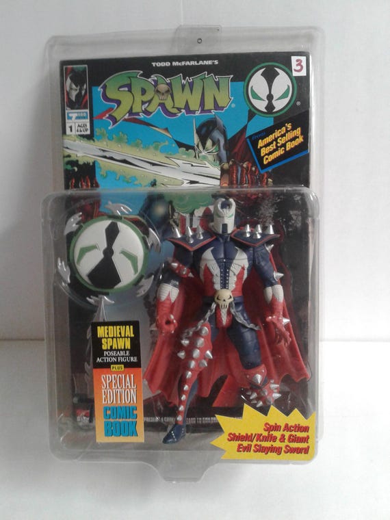 You Choose! Mcfarlane Toys SPAWN Action Figures With Comic Book (7