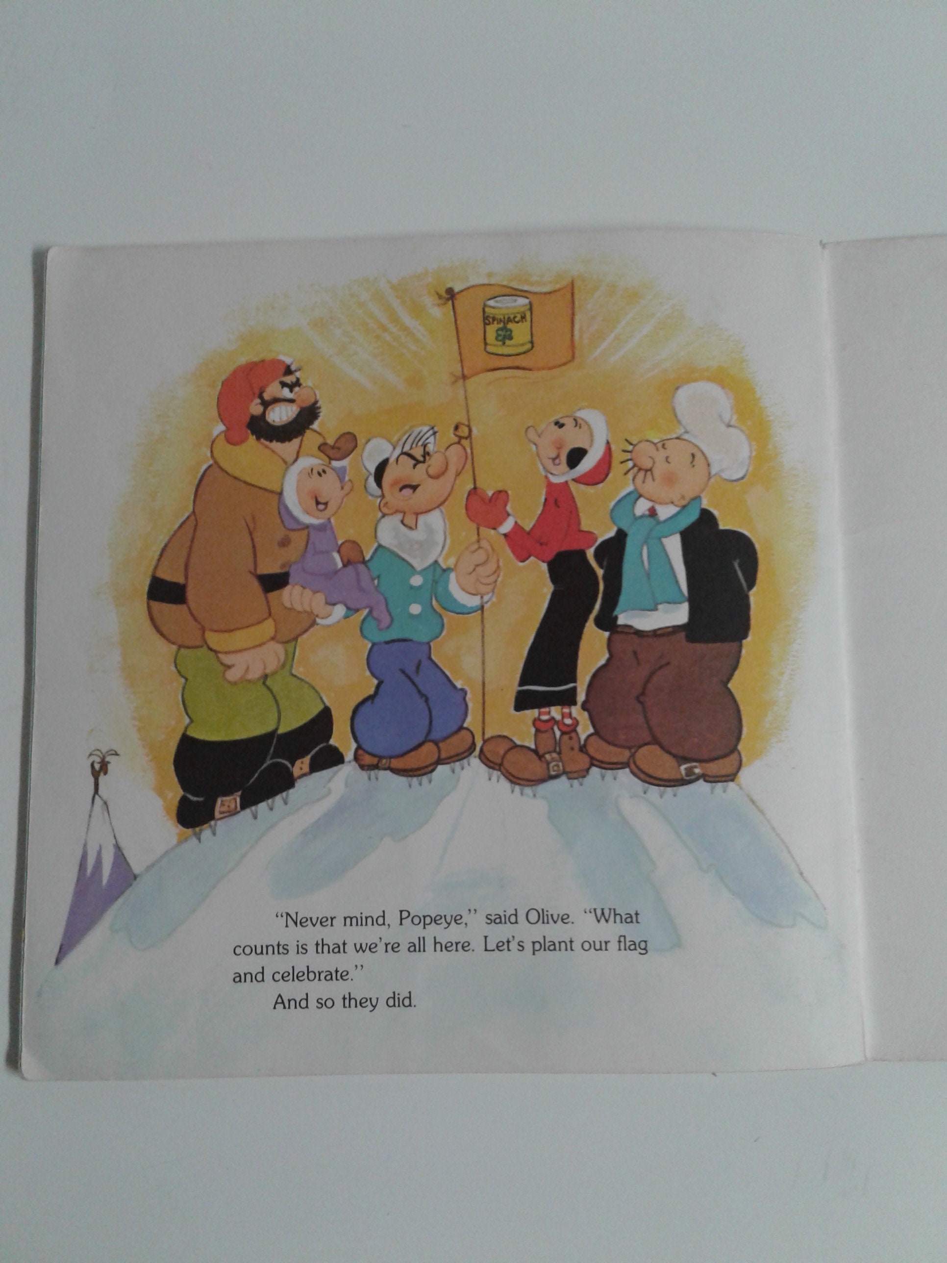 ☆1982年 ポパイ ペーパーバック カラーコミック/絵本 洋書