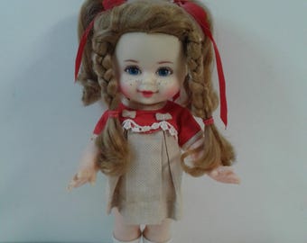Vintage Mattel 1967 Buffy Family Affair Talking Pull String Doll 11" Not Talking