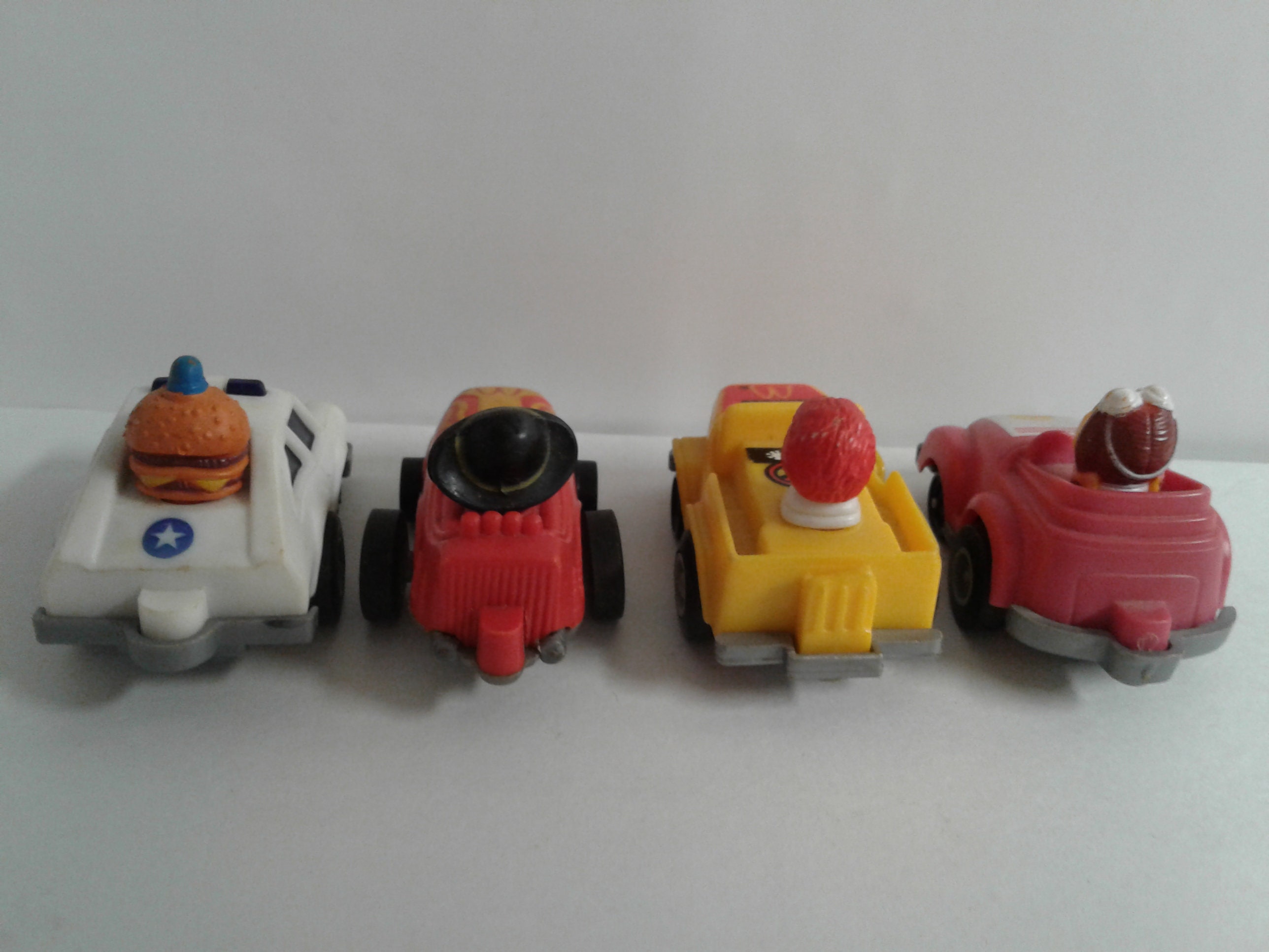 FAST MACS Friction Car Pull Back and Go Full Set of 4