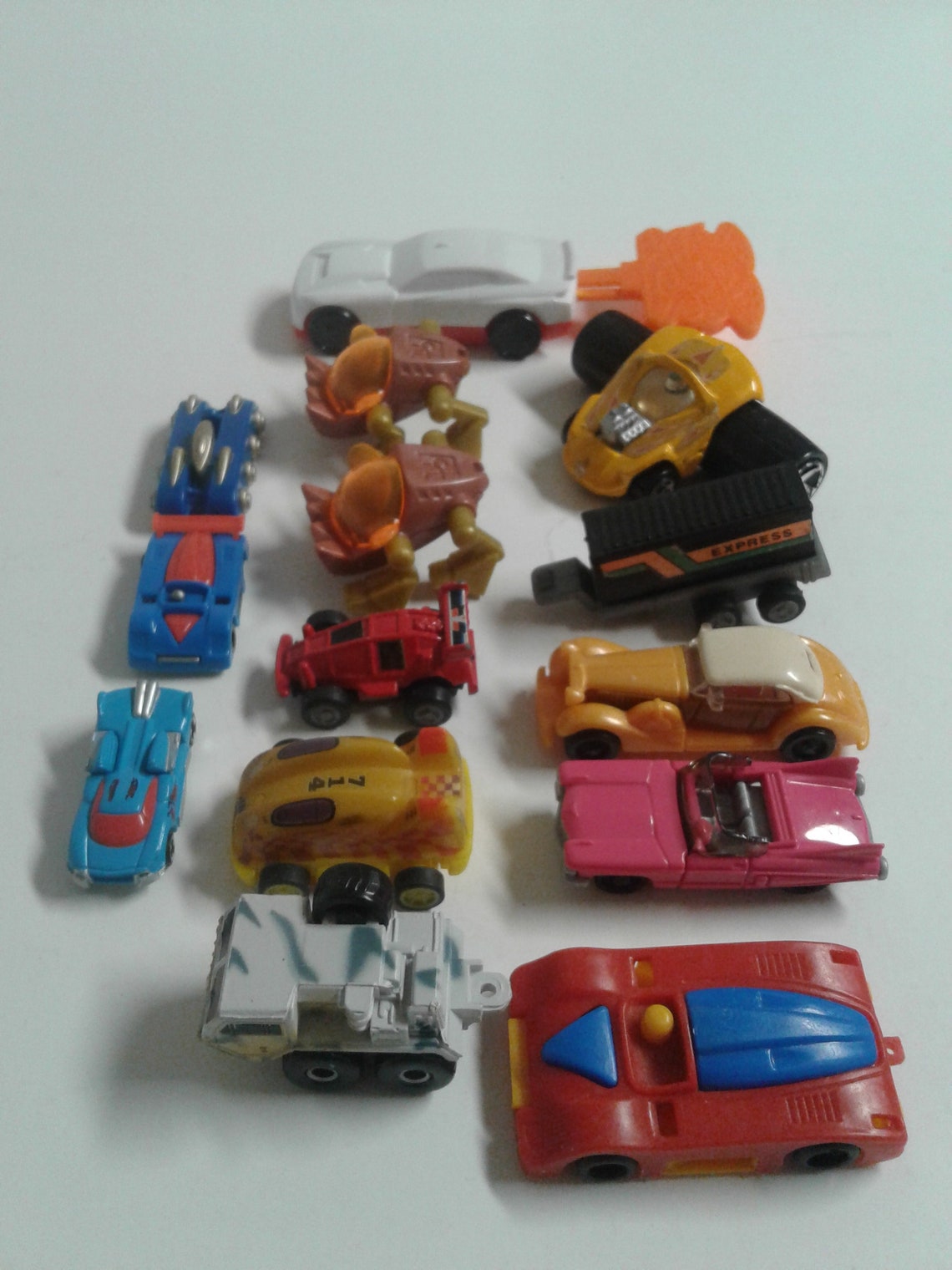 Vintage Mixed Lot Of 14 Mini And Micro Machines Hot Wheels Etsy