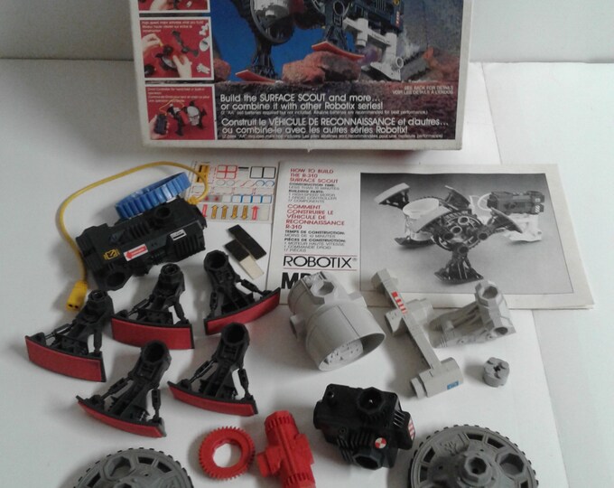 ROBOTIX Argus R-2000 Motorized Modular Building System Vintage 1986 MB ...