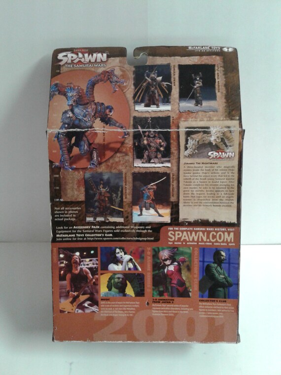 SPAWN Samurai Wars Jyaaku the Nightmare Action Figure Mcfarlane