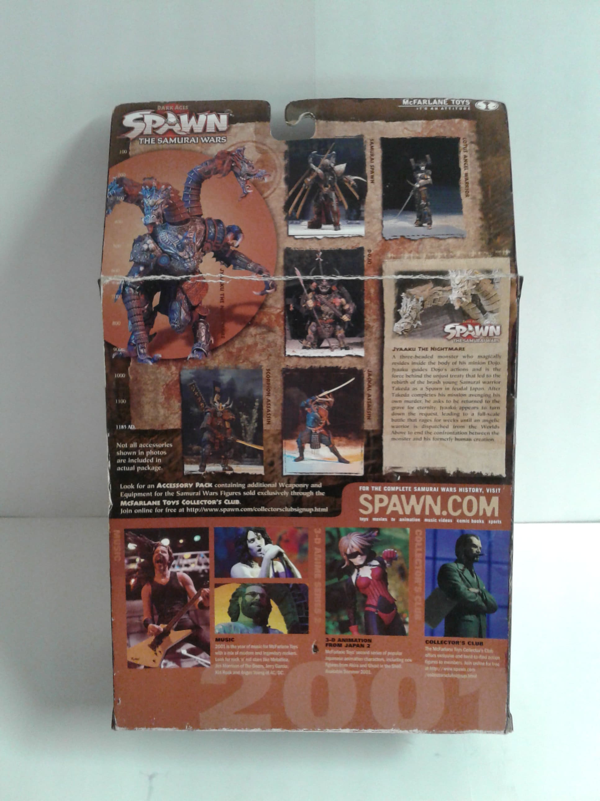SPAWN サムライウォーズ ジャアク・ザ・ナイトメア アクション 