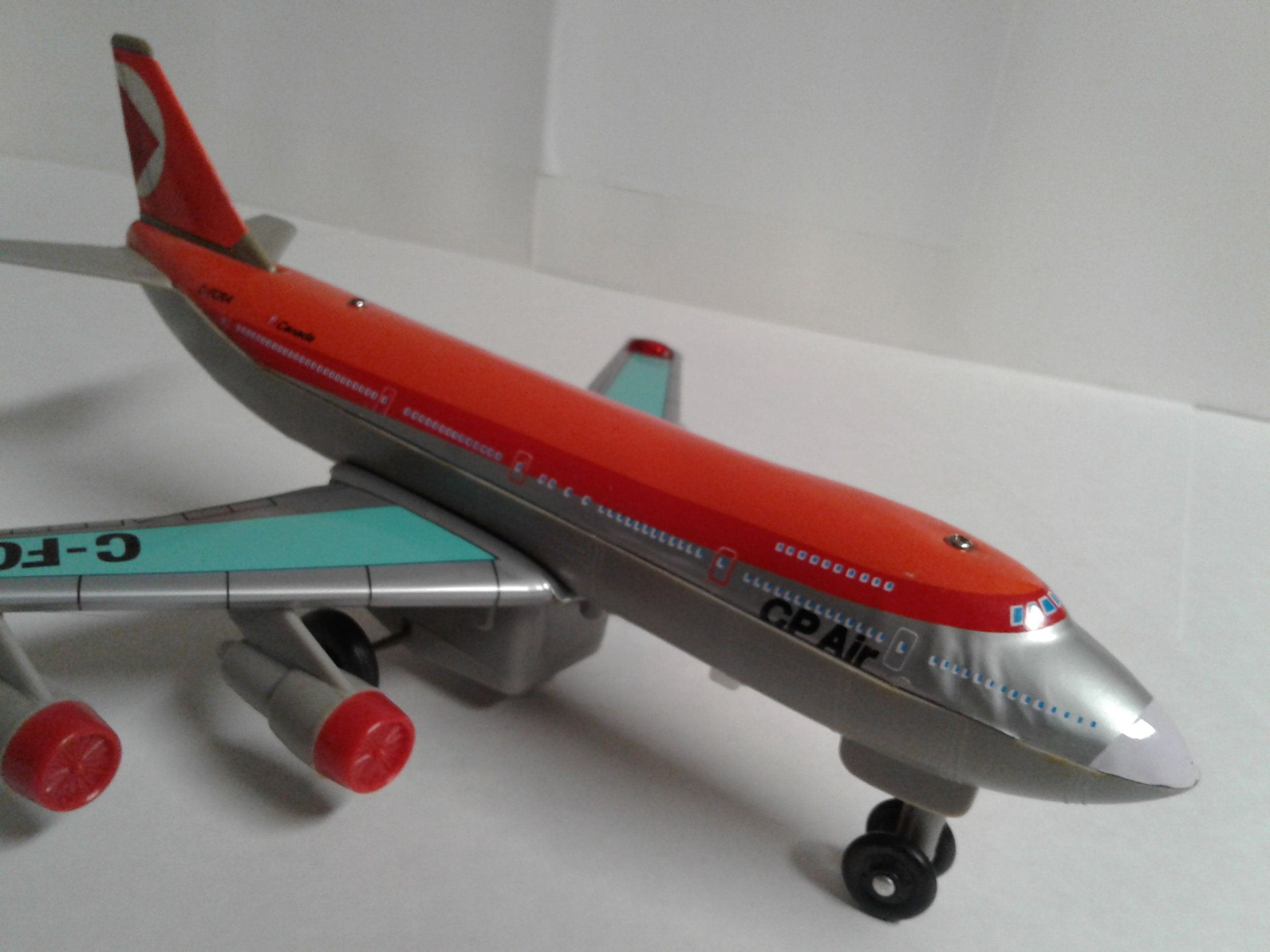 ヴィンテージ ボーイング 747 CP エアジェット機 ブリキおもちゃ 