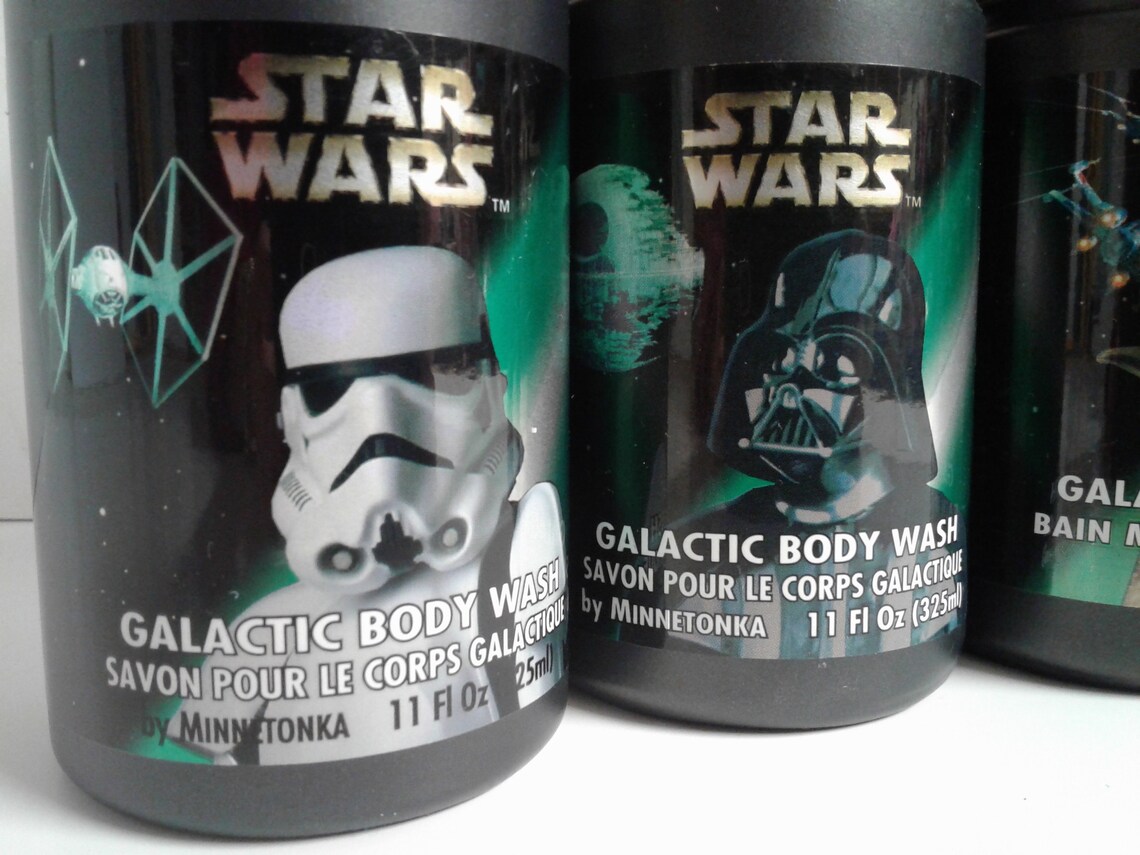 Star Wars Galactic Shampoo Body Wash Bubble Bath Storm Trooper Etsy