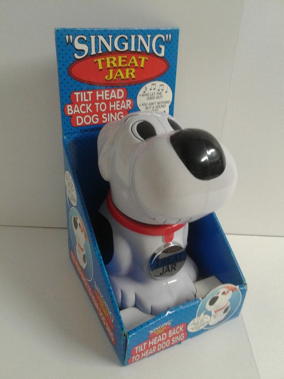 希少✨SINGING TREAT JAR クッキージャー 犬 動作品 希少✨SINGING TREAT JAR クッキージャー 犬 動作品 - メルカリ