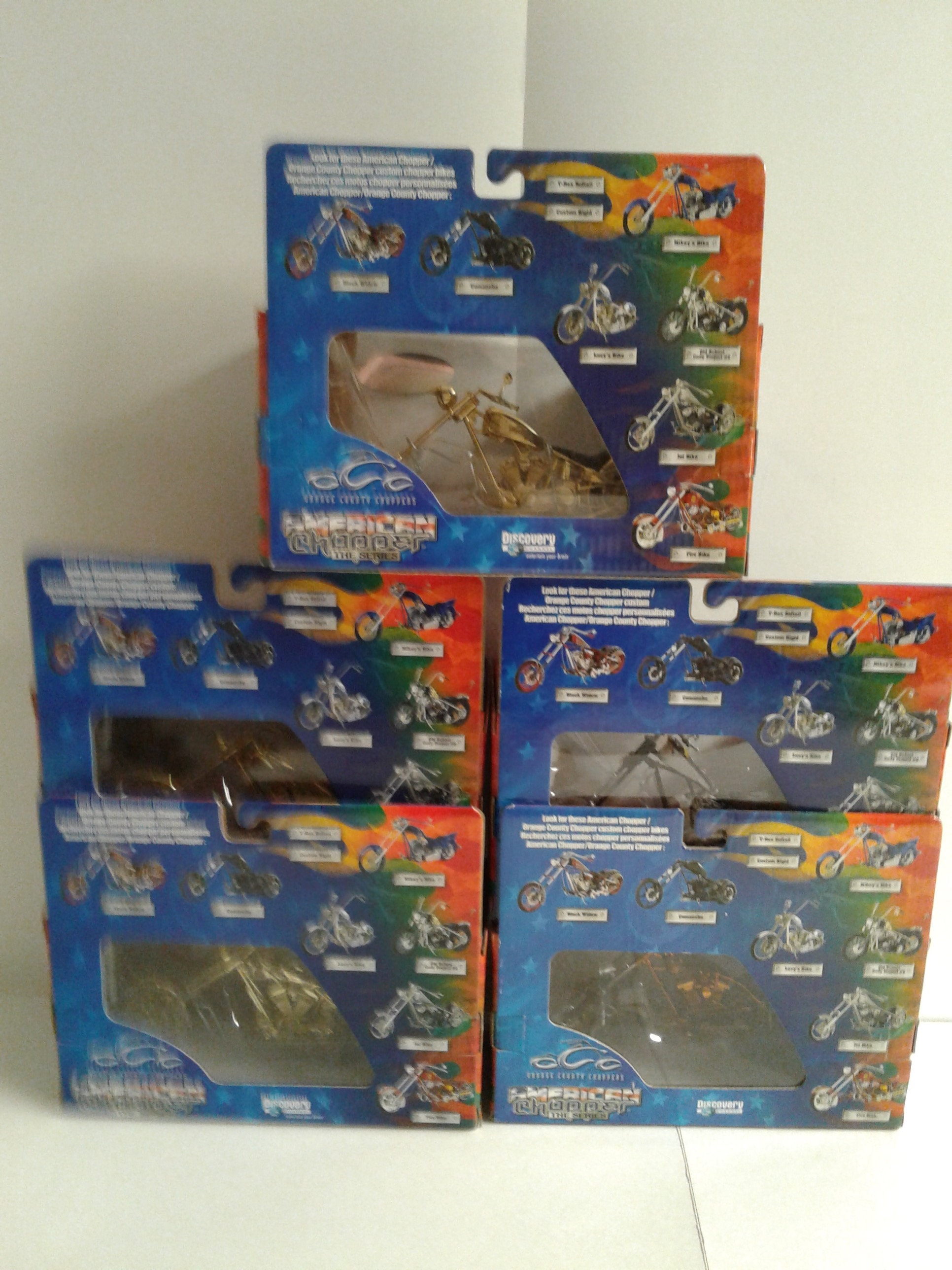 Motocyclette Orange County Choppers échelle 1/18 - Moulée Sous Pression - Neuve