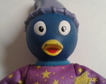 Nick Jr Backyardigans Pablo Adventure Clip On Plush Vinyl Doll