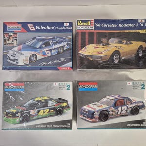 You Choose! Monogram 1/24 Scale Plastic Model Kit Car (2)