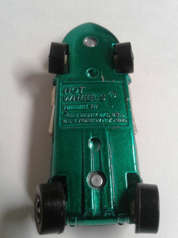 Vintage 1968 Hot Wheels Red Line Green Twinmill Diecast 1:64 - Etsy