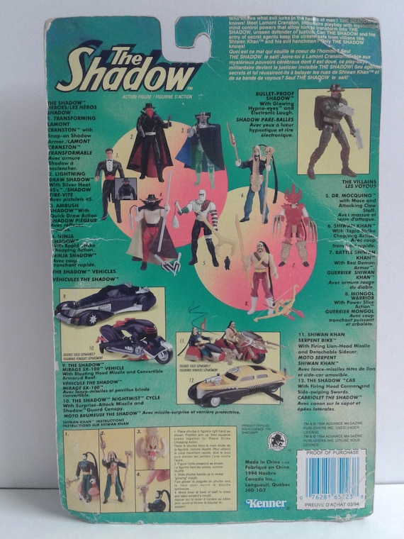 The Shadow Heroes SHIWAN KHAN With Rapid Strike Action Figure