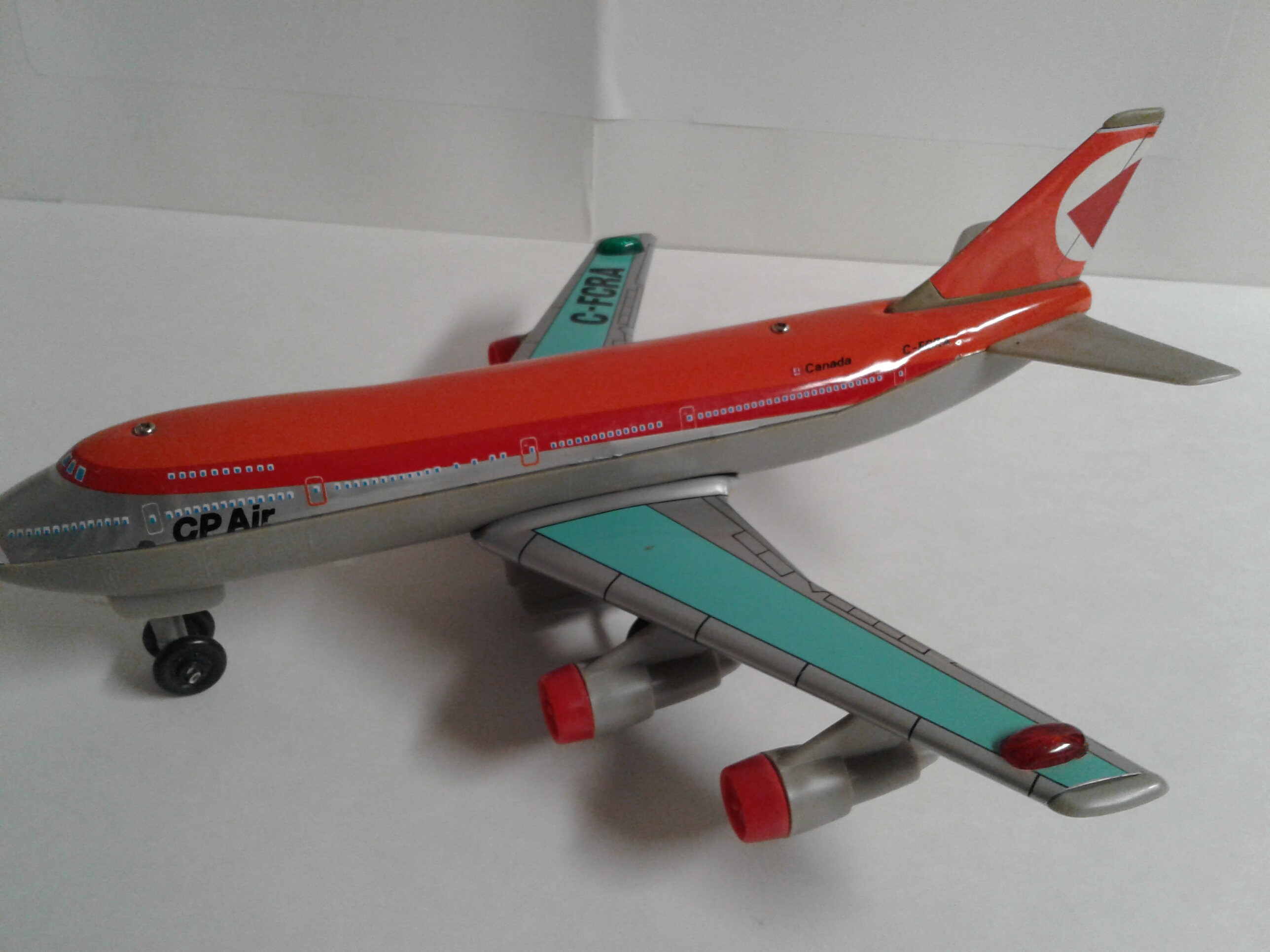 ヴィンテージ ボーイング 747 CP エアジェット機 ブリキおもちゃ