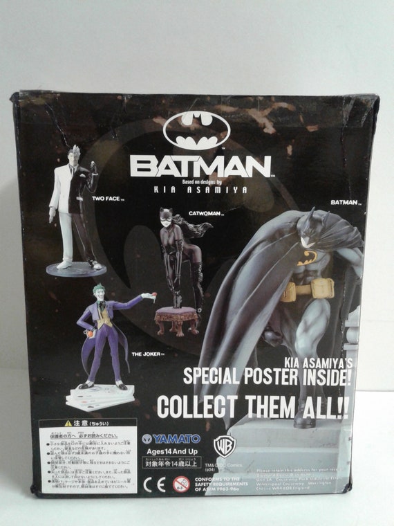 DC Comics Kia Asamiya TWO FACE Batman Wave 1 Yamato Toys Figure - Etsy