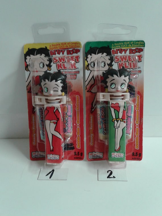 You Choose! Betty Boop Sweet Klik Smarties Candy Roll Dispenser - Etsy