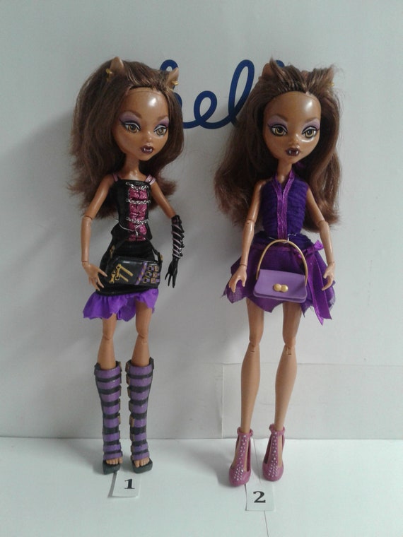 Monster High Doll Clawdeen Wolf / Basic/ Collectibles / Rare/ 