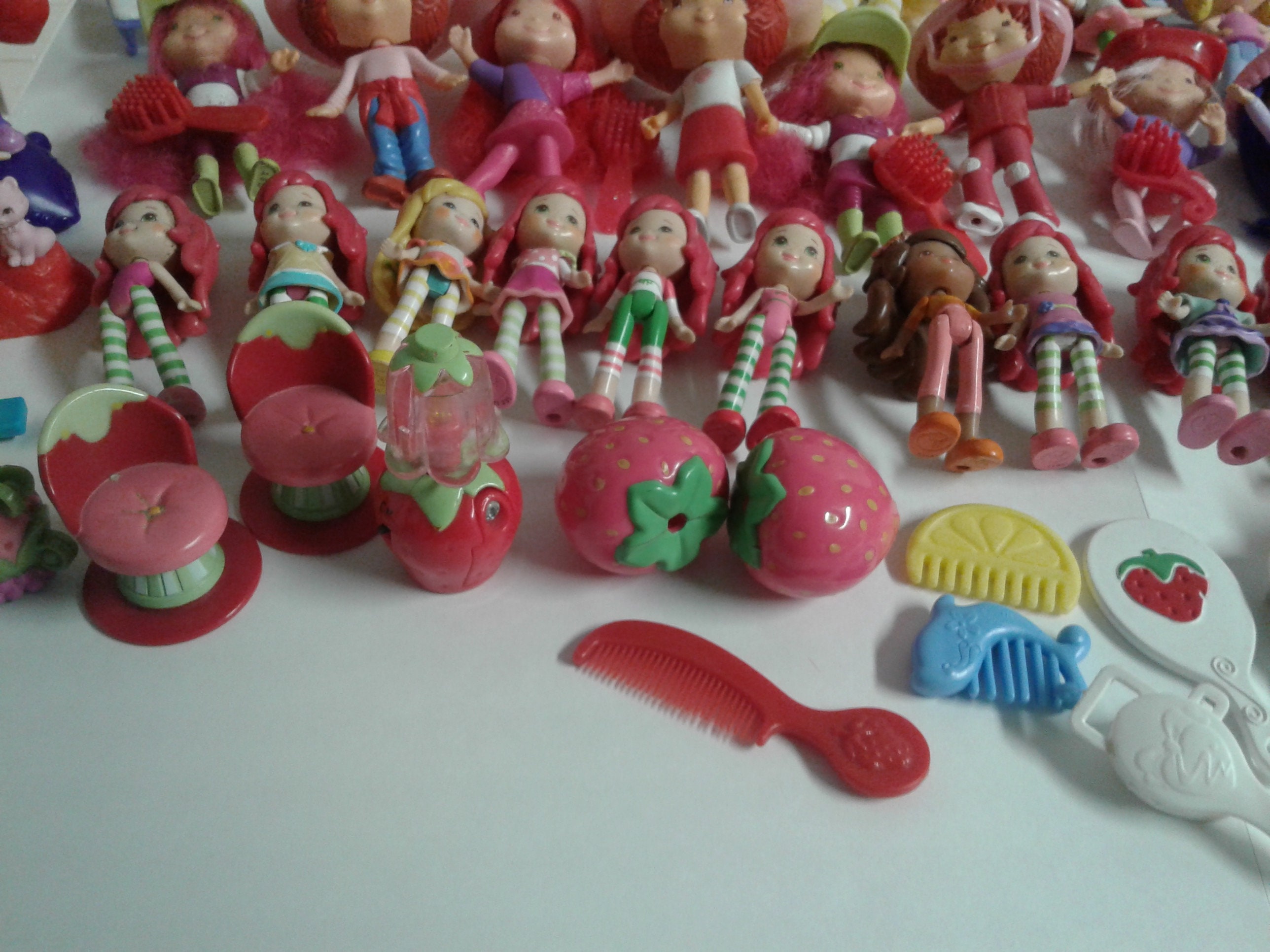 HUGE Lot Of STRAWBERRY SHORTCAKE Dolls and Accessories Etsy
