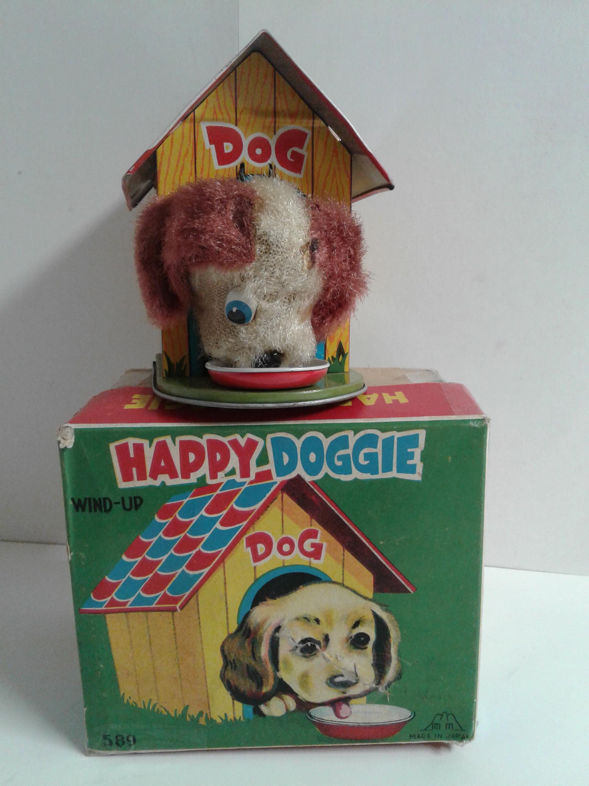 Vintage Happy Doggie Wind up Toy Japan - Etsy