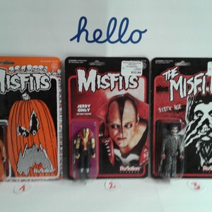 You Choose! Misfits Action Figures - ReAction Figures