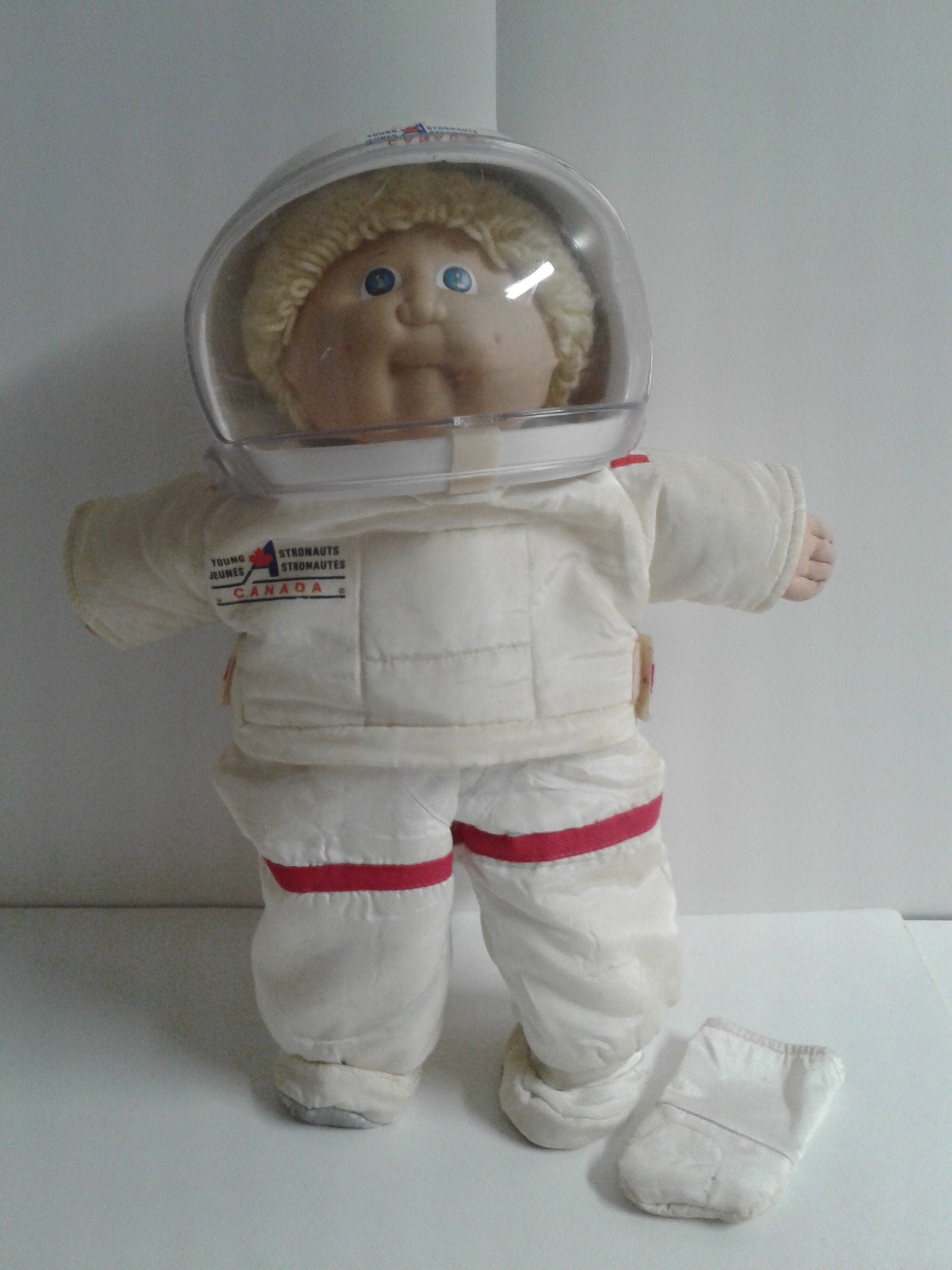 1985 Young Astronaut Cabbage Patch Doll Girl Blonde Pigtails