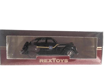 Rextoys Chrysler Airflow 1935 Indiana State Police Car 1:43 Diecast Mint
