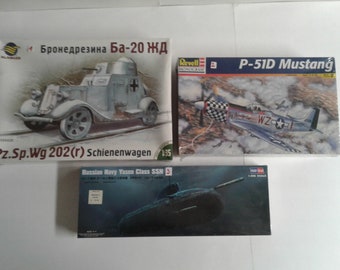 You Choose! Alanger, Revell, Hobby Boss Plastic Model Kit 1:25 Scale