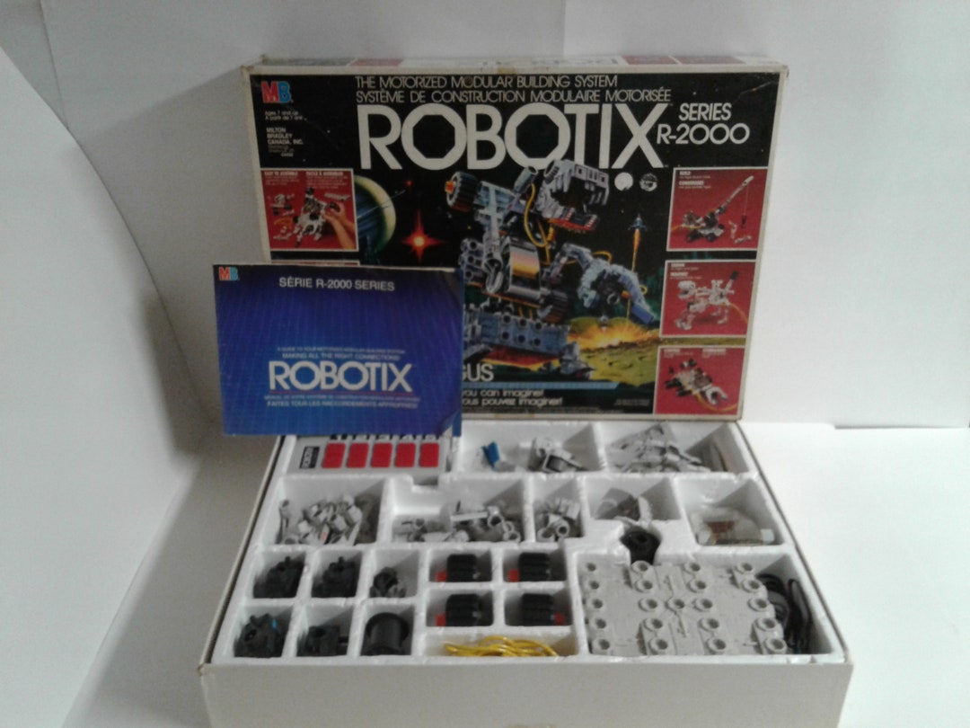 ROBOTIX Argus R-2000 Motorized Modular Building System Vintage
