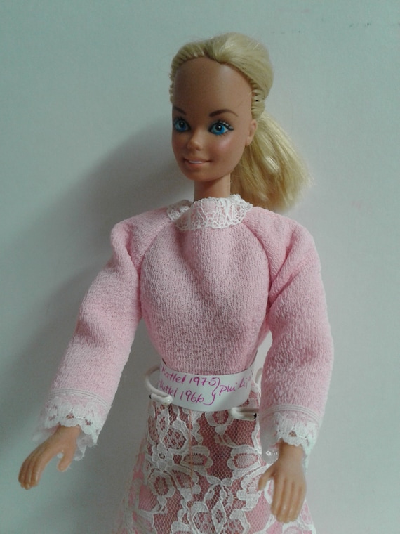 Barbie Mattel 1966 Twist N' Turn Vintage Doll {As Shown/ Thinning Hair