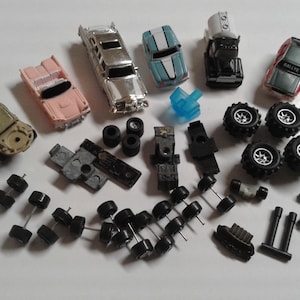 Micro Machines Parts and Pieces Lot Galoob 1980s