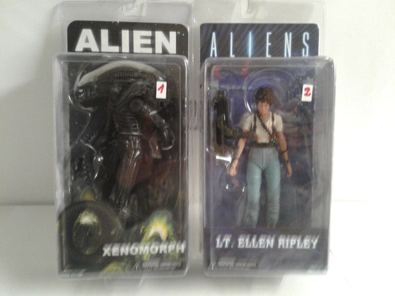 You Choose NECA Alien XENOMORPH or Lt. Ellen Ripley Action Figures -   Israel